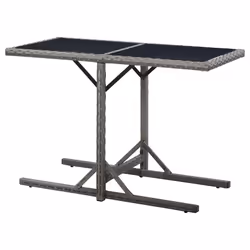 VidaXL 46455 table de jardin Anthracite - Vue supplémentaire 4