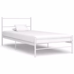 Ce lit simple en métal avec une conception indémodable dispose d'une construction solide. Fabriqué en métal de haute qualité, ...