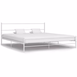 Ce lit double en métal avec un design intemporel dispose d'une construction solide. Fabriqué en métal de haute qualité, le li ...