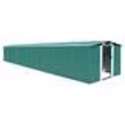 vidaXL Abri de jardin Vert 257x779x181 cm Acier galvanisé - TU