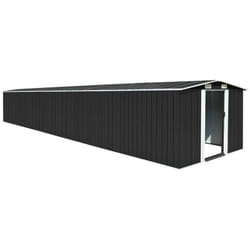 Vidaxl - Abri de jardin Anthracite 257x779x181 cm Acier galvanisé
