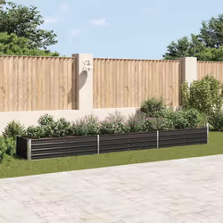 Ce lit surélevé de jardin en acier galvanisé est un choix idéal pour cultiver une variété de fleurs ou de plantes et sera un  ...