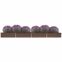 Notre lit surélevé de jardin en acier galvanisé est un choix idéal pour cultiver une variété de fleurs ou de plantes et sera  ...