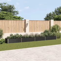 Description générale Notre lit surélevé de jardin en acier galvanisé est un choix idéal pour cultiver une variété de fleurs o ...