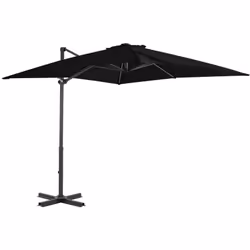 DESCRIPTION GÉNÉRALE Cet élégant parasol suspendu est parfait pour créer de l'ombre et vous protéger des rayons UV nocifs. Fa ...
