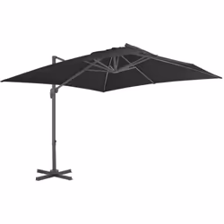 Cet élégant parasol suspendu est parfait pour créer de l'ombre et vous protéger des rayons UV nocifs. Fabriquée en polyester ...