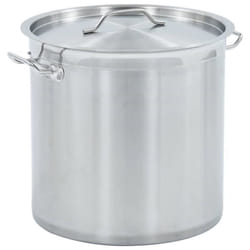 vidaXL Marmite 35 L 36x36 cm Acier inoxydable