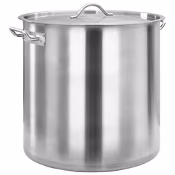 vidaXL Marmite 71 L 45x45 cm Acier inoxydable