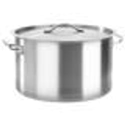 vidaXL Marmite 58 L 50x30 cm Acier inoxydable