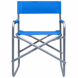 VidaXL 47917 chaise d'extérieur Terrace Polyester, Acier Bleu