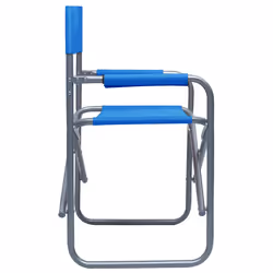 VidaXL 47917 chaise d'extérieur Terrace Polyester, Acier Bleu - Vue supplémentaire 4