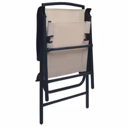 VidaXL 47924 chaise d'extérieur Terrace Acier, Textile Crème - Vue supplémentaire 6