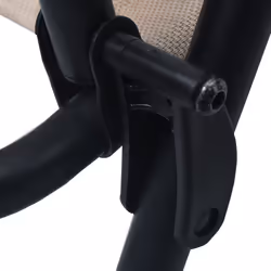 VidaXL 47925 chaise d'extérieur Terrace Acier, Textile Taupe - Vue supplémentaire 7