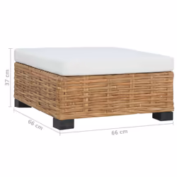 VidaXL 286281 banc de jardin Coton, Polyester - Vue supplémentaire 7