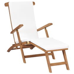 VidaXL 47408 chaise d'extérieur Terrace Siège rembourré Teck