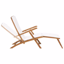VidaXL 47408 chaise d'extérieur Terrace Siège rembourré Teck