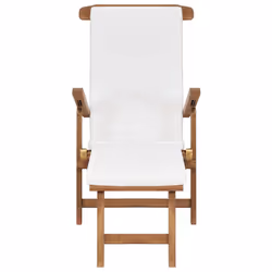 VidaXL 47408 chaise d'extérieur Terrace Siège rembourré Teck - Vue supplémentaire 4