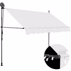 Cet auvent rétractable sera idéal devant la fenêtre, sur la terrasse, le balcon ou dans votre jardin. Cet auvent hydrofuge et ...