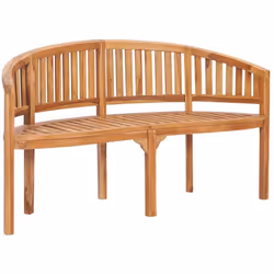 Ce banc, en forme de banane, est confortable et élégante et donnera une apparence simplement étonnante à votre jardin ou pati ...