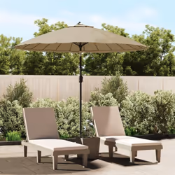 Ce parasol d'extérieur est parfait pour créer de l'ombre et vous protéger des rayons UV nocifs. Fabriquée en polyester anti-U ...
