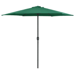 vidaXL Parasol de jardin 270 cm Vert