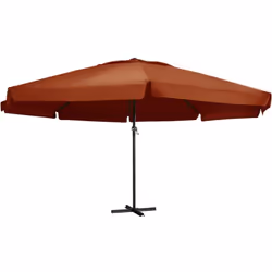 Cet élégant parasol de jardin est parfait pour créer de l'ombre et vous protéger des rayons UV nocifs. Fabriquée en polyester ...