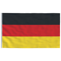 vidaXL Drapeau Allemagne 90x150 cm - TU