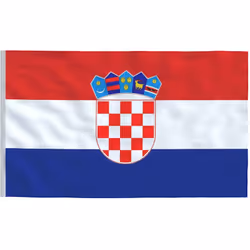 Ce drapeau coloré de la Croatie sera un accroche-regard dans votre jardin ou lors d'événements sportifs et parfait pour montr ...