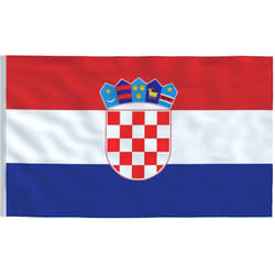 Vidaxl - Drapeau Croatie 90x150 cm