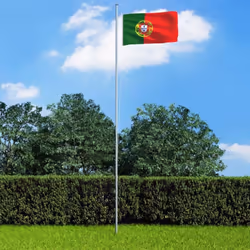 Ce drapeau coloré du Portugal sera un accroche-regard dans votre jardin ou lors d'événements sportifs et parfait pour montrer ...