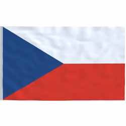Ce drapeau coloré tchèque sera un accroche-regard dans votre jardin ou lors d'événements sportifs et parfait pour montrer vot ...
