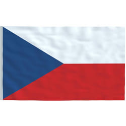 Vidaxl - Drapeau République tchèque 90x150 cm