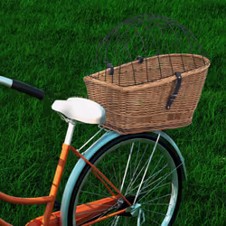 Description générale Ce panier arrière de vélo, alliant charme vintage et rusticité, est idéal pour transporter vos courses o ...