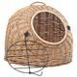 vidaXL Cage de transport pour chats 50x42x40 cm Saule naturel