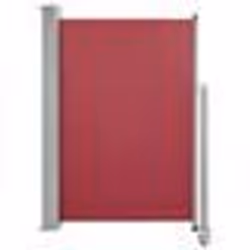 vidaXL Auvent latéral rétractable de patio 120x300 cm Rouge - TU