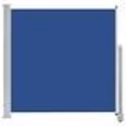 vidaXL Auvent latéral rétractable de patio 160x300 cm Bleu - TU