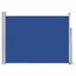 vidaXL Auvent latéral rétractable de patio 120x500 cm Bleu - TU