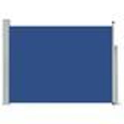 vidaXL Auvent latéral rétractable de patio 120x500 cm Bleu - TU