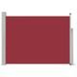 vidaXL Auvent latéral rétractable de patio 120x500 cm Rouge