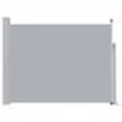 vidaXL Auvent latéral rétractable de patio 140x500 cm Gris