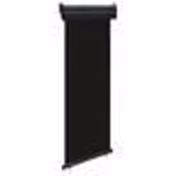 vidaXL Auvent latéral de balcon 65x250 cm noir