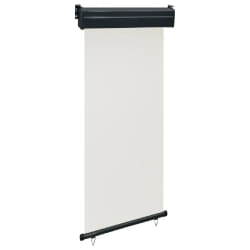 vidaXL Auvent latéral de balcon 85x250 cm Crème