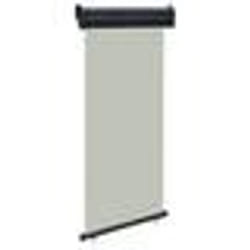 vidaXL Auvent latéral de balcon 85x250 cm Gris