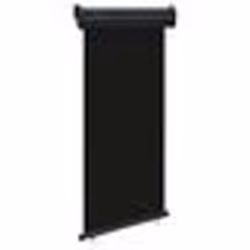 vidaXL Auvent latéral de balcon 105x250 cm noir