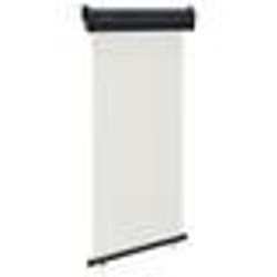 vidaXL Auvent latéral de balcon 105x250 cm Crème