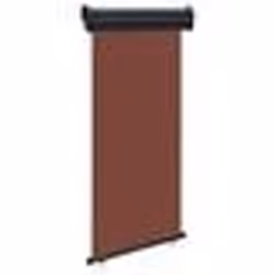 vidaXL Auvent latéral de balcon 105x250 cm Marron