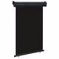 vidaXL Auvent latéral de balcon 125x250 cm noir