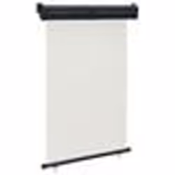 vidaXL Auvent latéral de balcon 125x250 cm Crème
