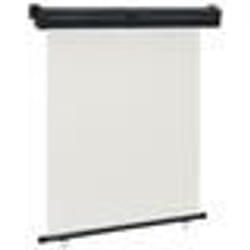 vidaXL Auvent latéral de balcon 145x250 cm Crème
