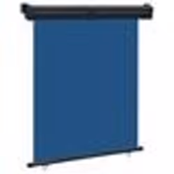 vidaXL Auvent latéral de balcon 145x250 cm Bleu